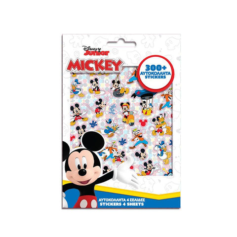 Αυτοκόλλητα Disney Mickey Μπλοκ 300 τεμάχια 14,5x21,5εκ (563130)