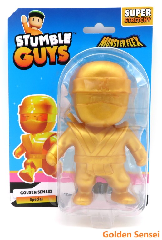 Monsterflex Stumble Guys Series 2 Φιγούρα Golden Sensei Chrome Special (505) - Fun Planet