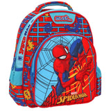 Σχολική Τσάντα Πλάτης Νηπίου 27x10x31εκ 2 Θήκες Spider-Man On The Wall Must (508111) - Fun Planet