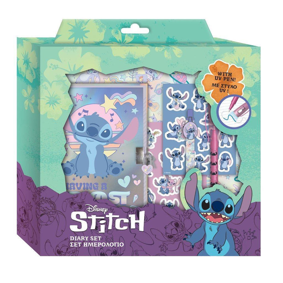 Disney Lilo & Stitch Ημερολόγιο με Κλειδαριά Μαγικό Στυλό και Αυτοκόλλητα (565264)