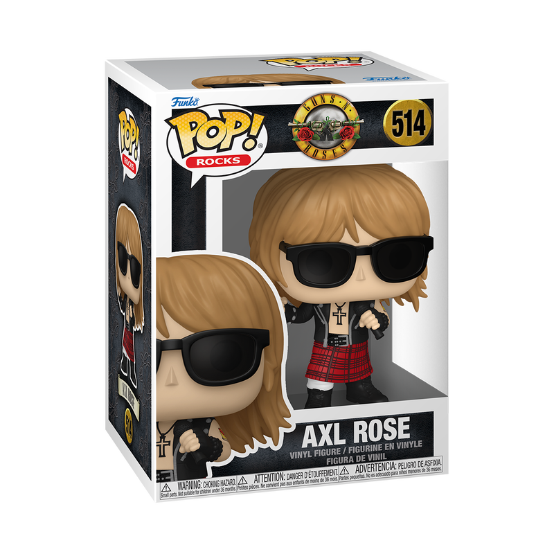 Funko Pop! Rocks: Guns N Roses - Axl Rose 1992 #397 Vinyl Figure (80482)