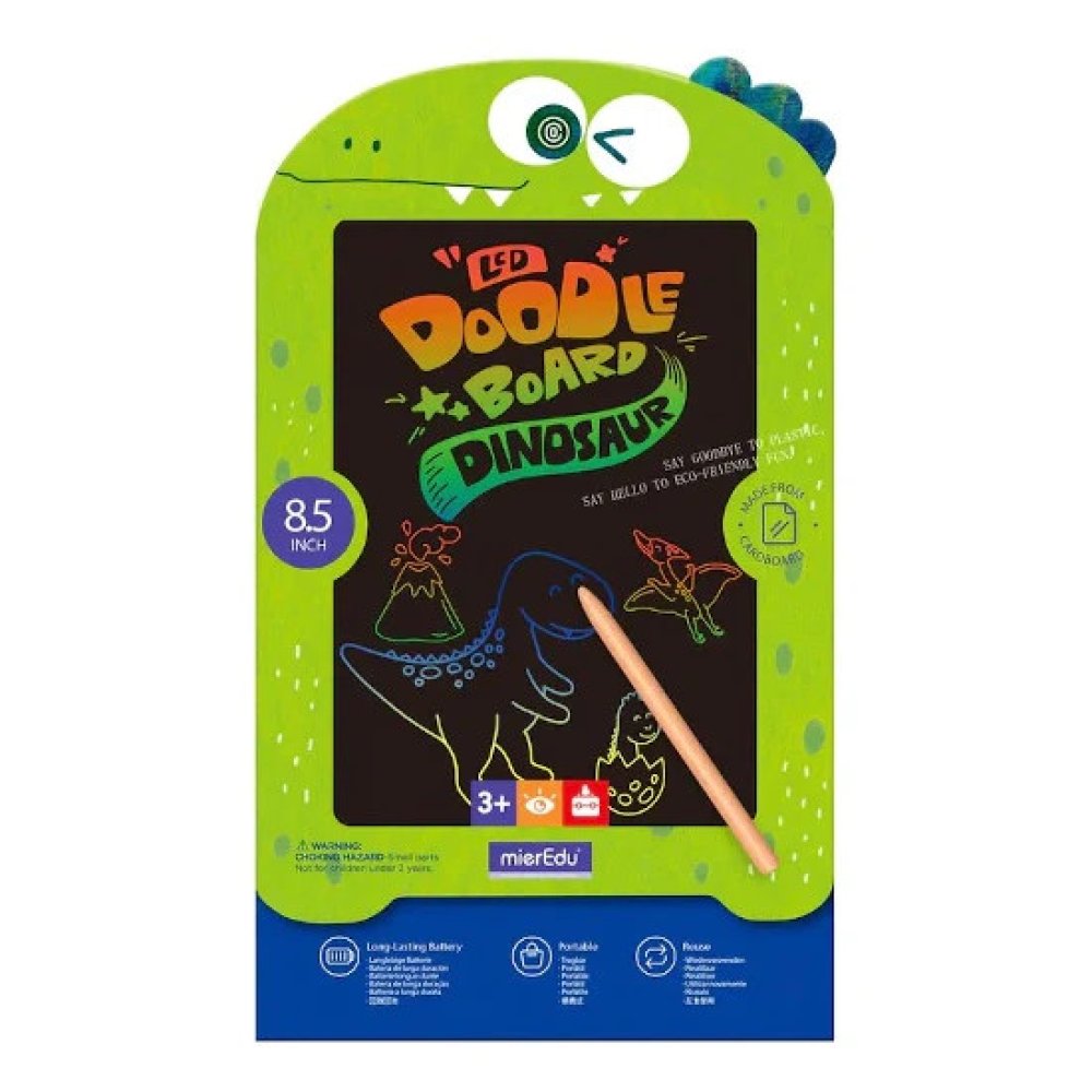 Πίνακας με Οθόνη LCD Dino Μαγικός Πίνακας Δεινόσαυρος (00502) - Fun Planet