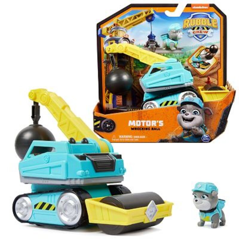 Paw Patrol Rubble & Crew Motor's Wrecking Ball (20150802) - Fun Planet