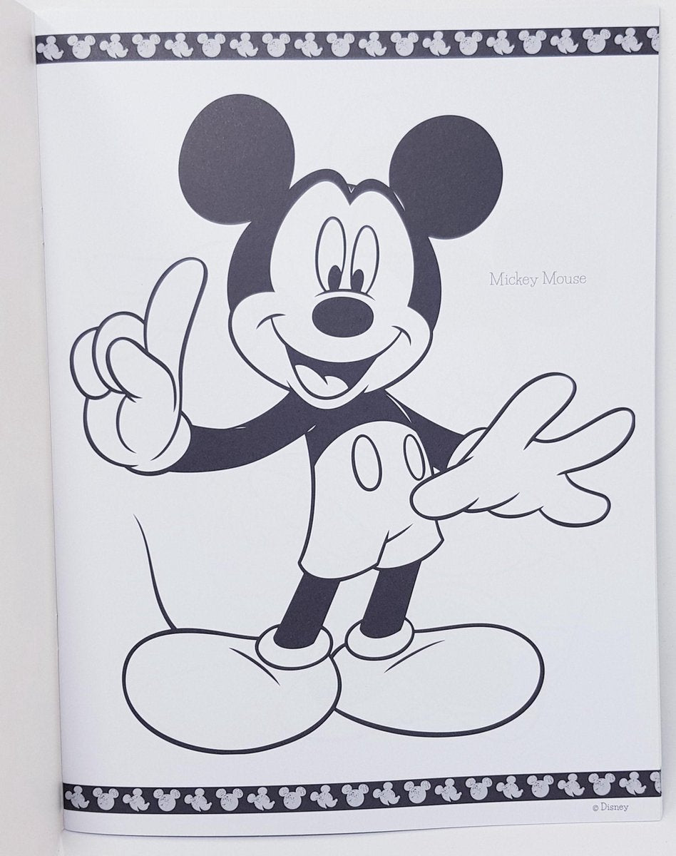 Disney Mickey Mouse Βιβλίο Ζωγραφικής Colorio Α4 με 32 Σελίδες Χρωματισμού (598411) - Fun Planet