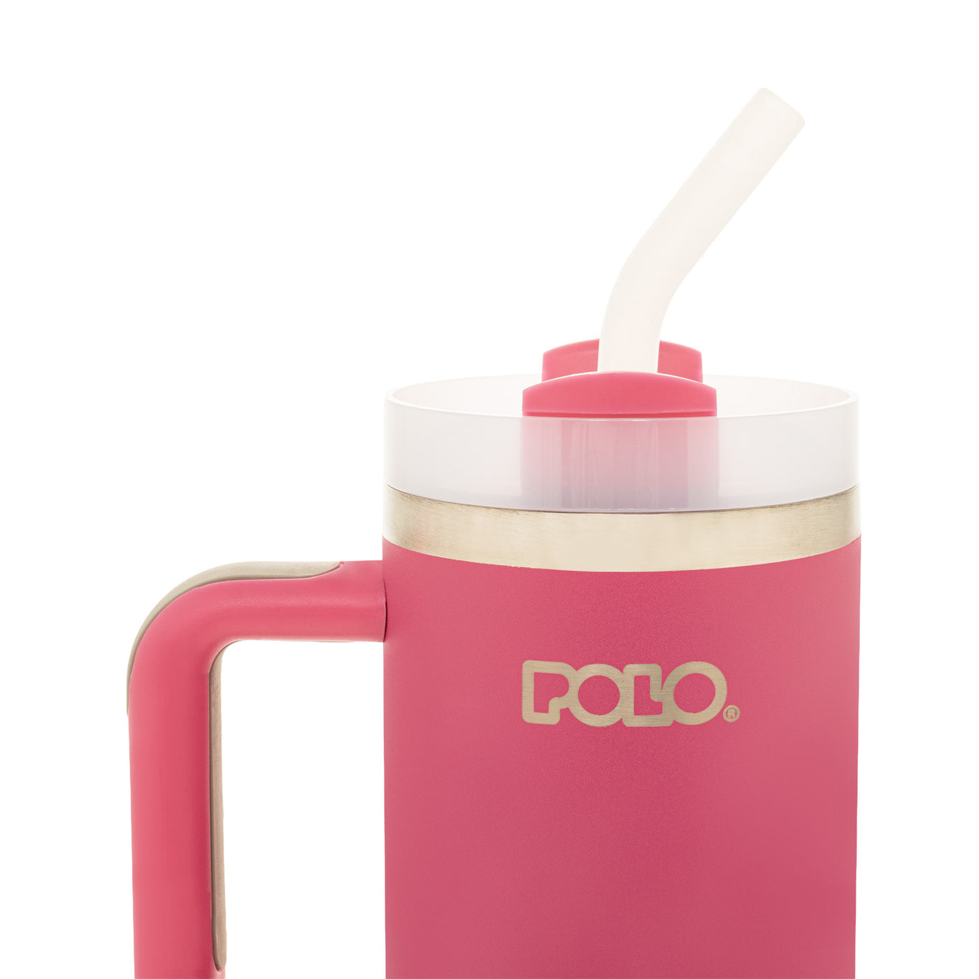 Polo Thermo Mug Inox 900ml Φούξια (949023-4400)
