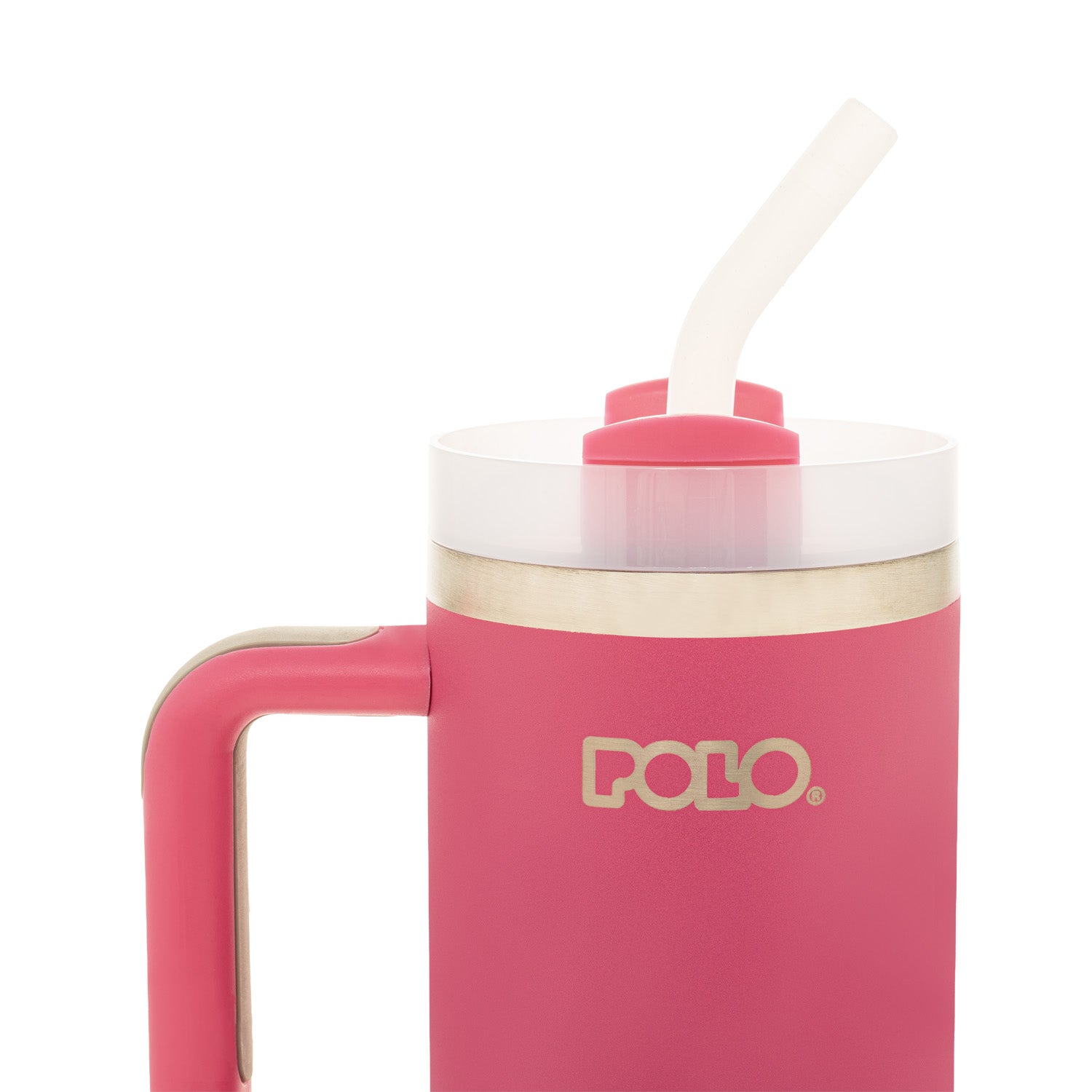 Polo Thermo Mug Inox 900ml Φούξια (949023-4400)