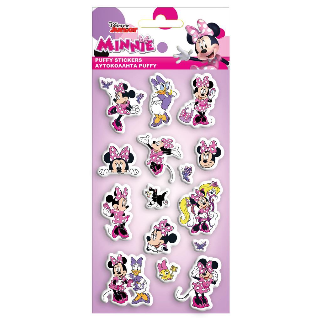 Puffy Minnie Stickers 10X22cm (563609)