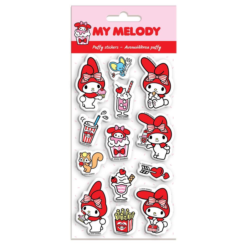 Αυτοκόλλητα Puffy 10x22εκ My Melody (490207) - Fun Planet