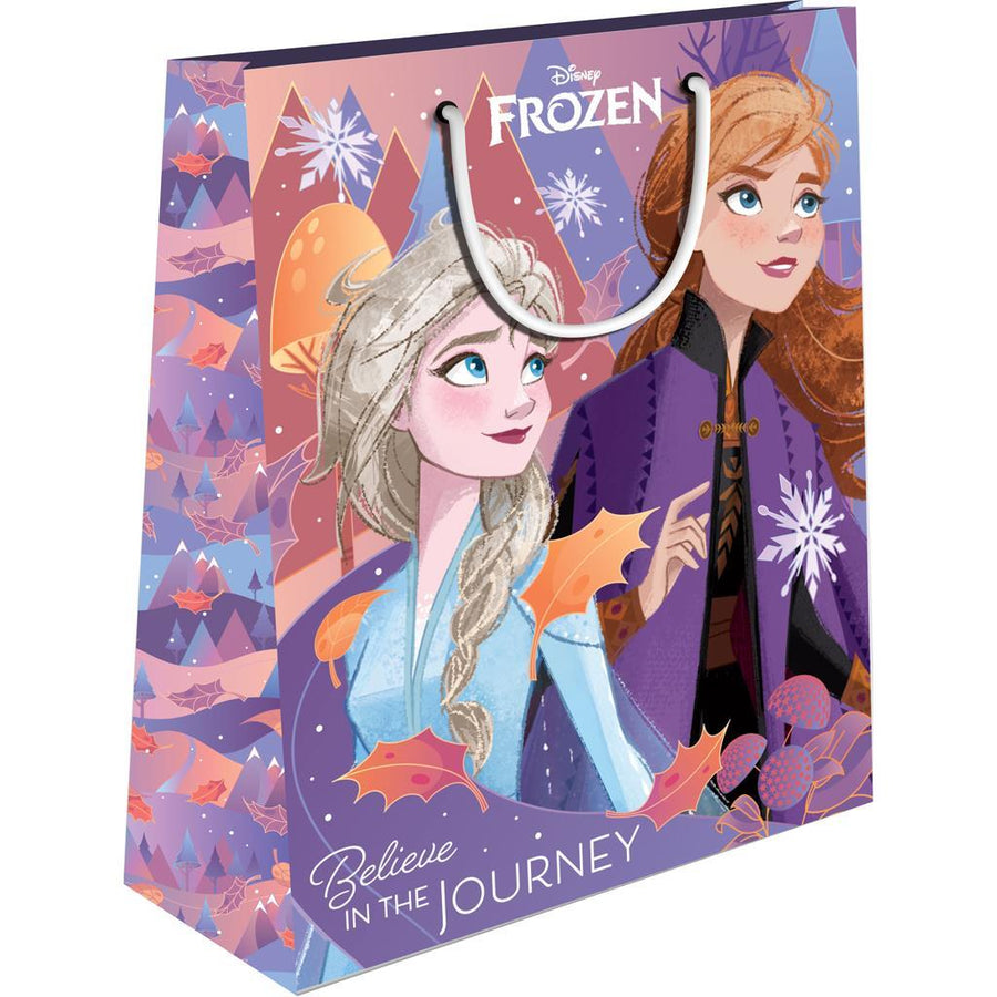 Σακούλα Δώρου Χάρτινη 18x11x23εκ Disney Frozen με Glitter Luna (564050) - Fun Planet