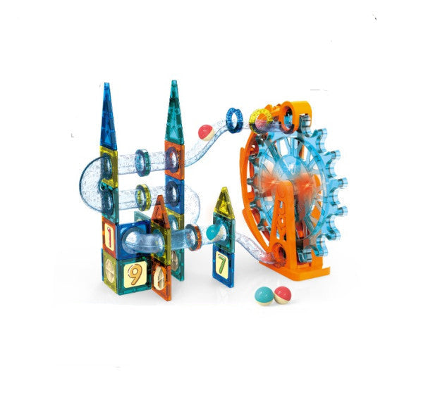 Μαγνητικά Τουβλάκια Ρόδα 71 τεμάχια (9933B) - Fun Planet