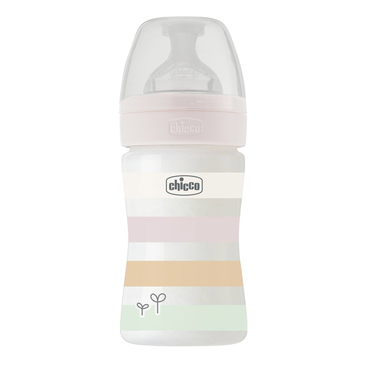 Chicco Πλαστικό Μπιμπερό Well Being Κατά των Κολικών Ροζ 150ml (A60-28611-11) - Fun Planet