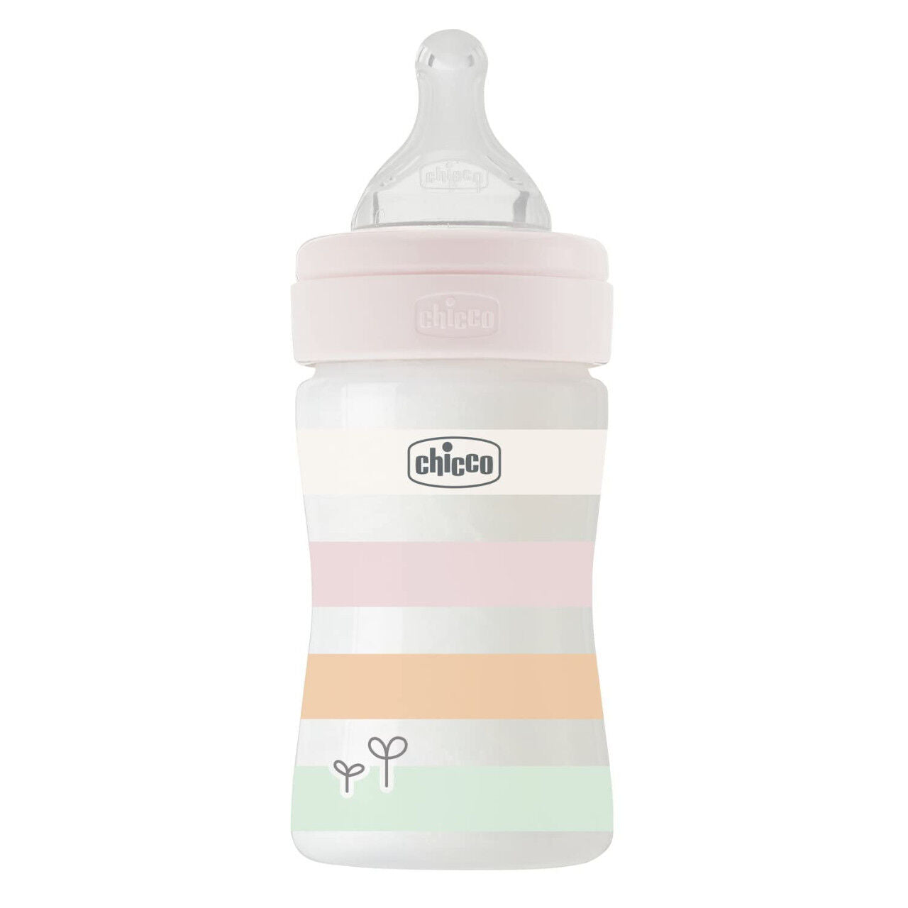 Chicco Πλαστικό Μπιμπερό Well Being Κατά των Κολικών Ροζ 150ml (A60-28611-11) - Fun Planet
