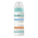 Chicco Πλαστικό Μπιμπερό Well Being Κατά των Κολικών Μπλε 330ml (A60-28637-21)