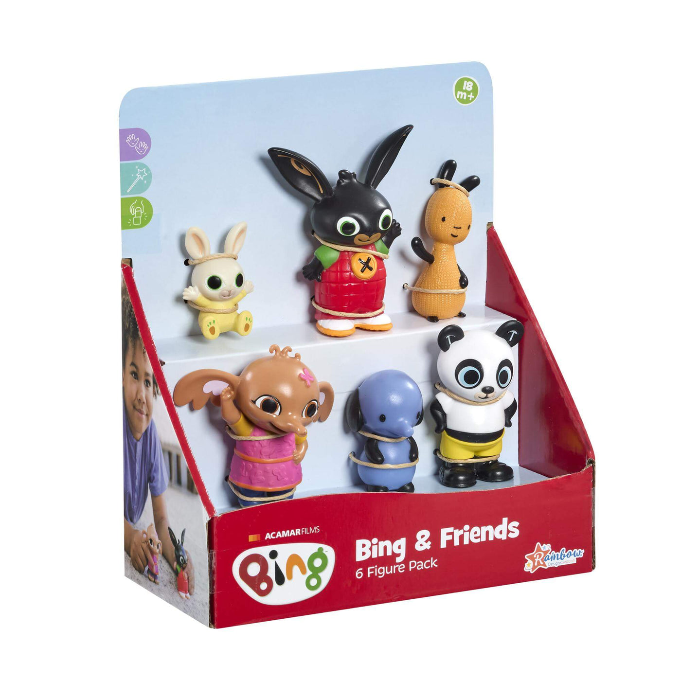 Bing Σετ 6 Φιγούρες (BG2415) - Fun Planet