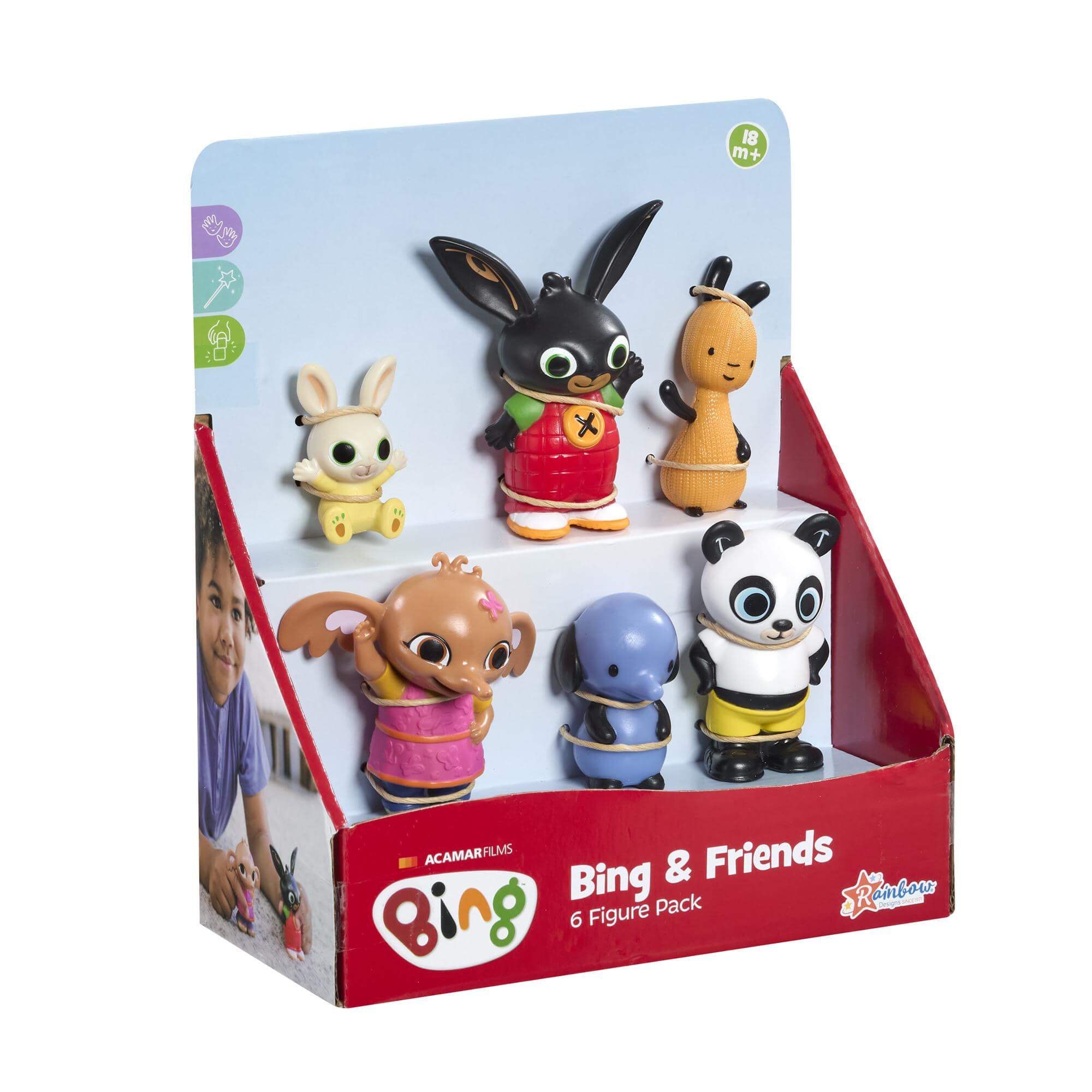 Bing Σετ 6 Φιγούρες (BG2415) - Fun Planet