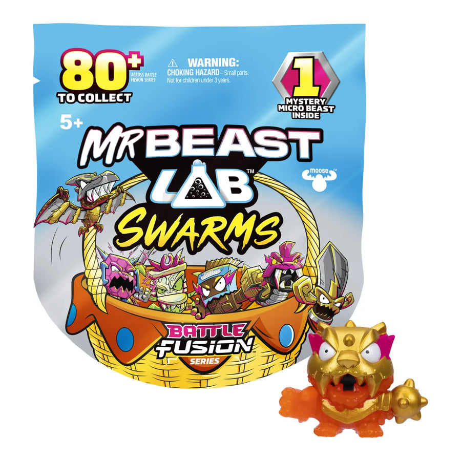 Mr Beast Lab Swarms S4 1 Φιγούρα Battle Fushion (MBE03000)