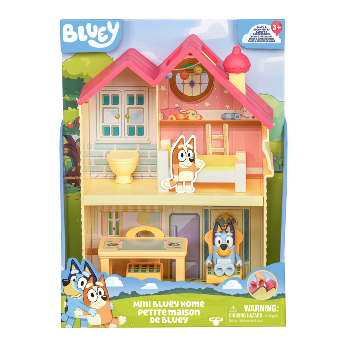 Bluey House Play Set with Bluey Figure (BLY04010)