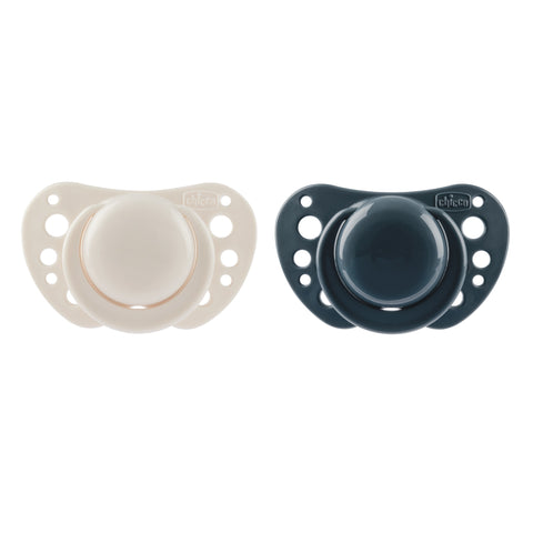 Chicco Πιπίλες Air PhysioForma Μπεζ - Γκρι 2 τεμάχια (C20-75087-92)
