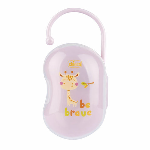 Chicco Θήκη Για 2 Πιπίλες Ροζ (C80-00205-11)