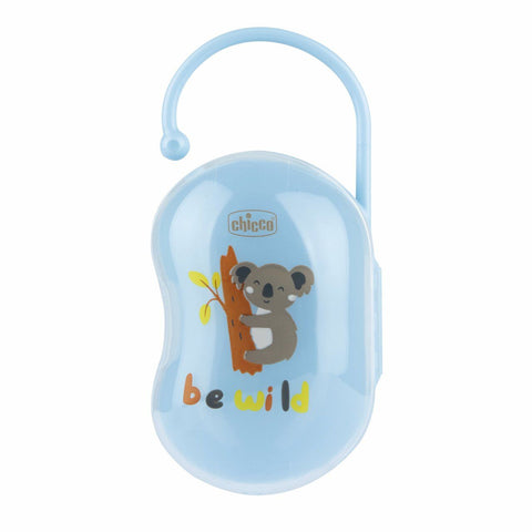 Chicco Θήκη Για 2 Πιπίλες Σιέλ (C80-00205-21)