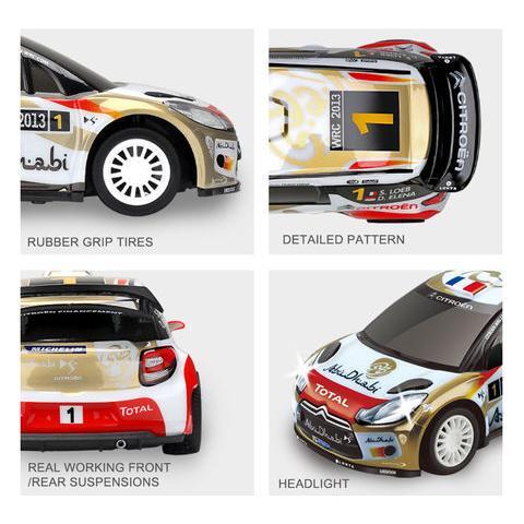 Kool Speed Τηλεκατευθυνόμενο Rally Official WRC 1:20 PVC Citroen DS 3 WRC (10449)