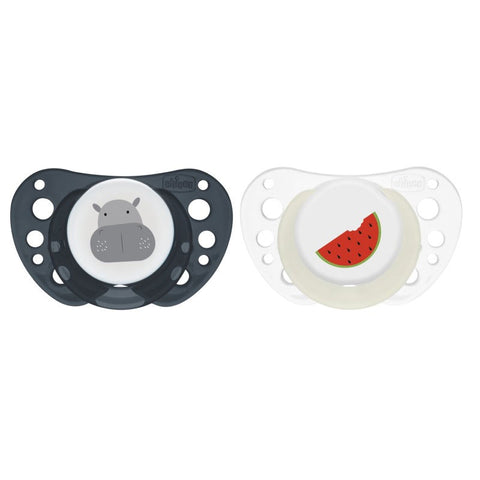 Chicco Πιπίλες Air PhysioForma Μπεζ - Γκρι 2 τεμάχια (C20-75086-92)