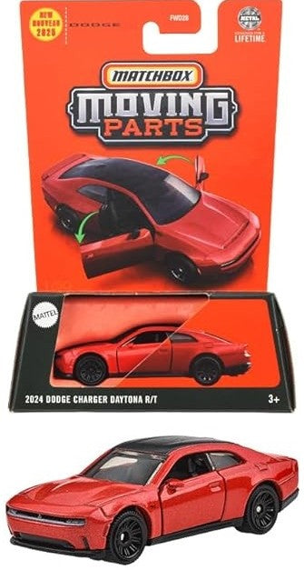 Matchbox Αυτοκινητάκια Moving Parts Με Ανοιγόμενα Μέρη 2024 Dodge Charger Daytona R/T (JBW53)