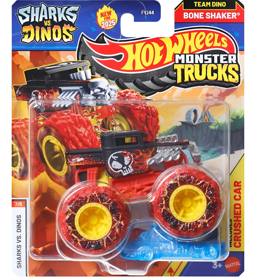 Hot Wheels Monster Trucks Scratch Attack (JDP68)