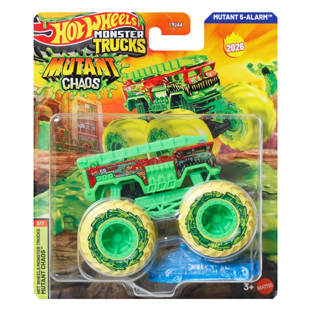 Hot Wheels Oχήματα Monster Trucks Mutant 5-Alarm (JHY56)