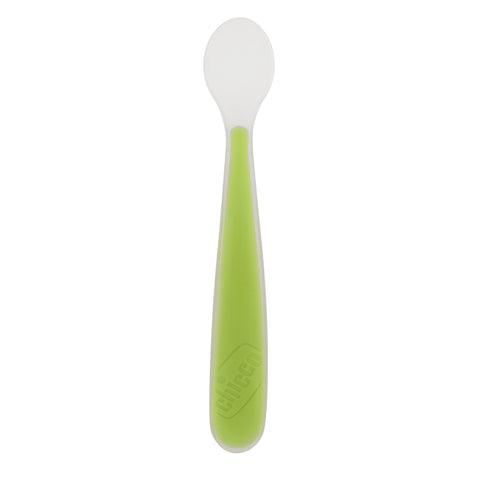 Chicco Βρεφικό Κουτάλι Σιλικόνης Soft Πράσινο (F01-06828-51)