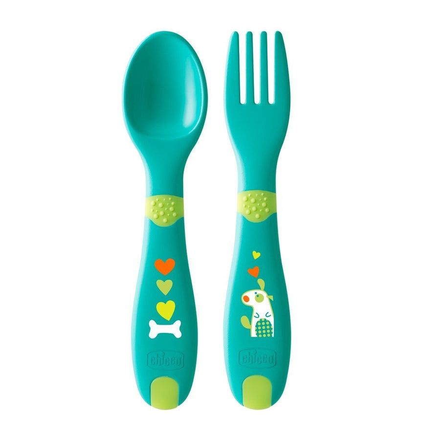 Chicco Baby Fork - Spoon Set (F01-16101-30)