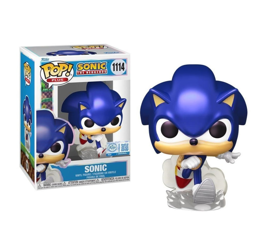 Funko Pop! Plus Sonic The Hedgehog Sonic Special Edition #1114 Vinyl Figure (87228)