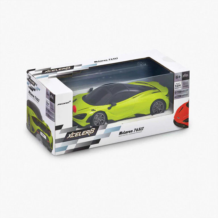 Τηλεκατευθυνόμενο Αυτοκίνητο McLaren 765LT 1:24 Πράσινο (29924M) - Fun Planet