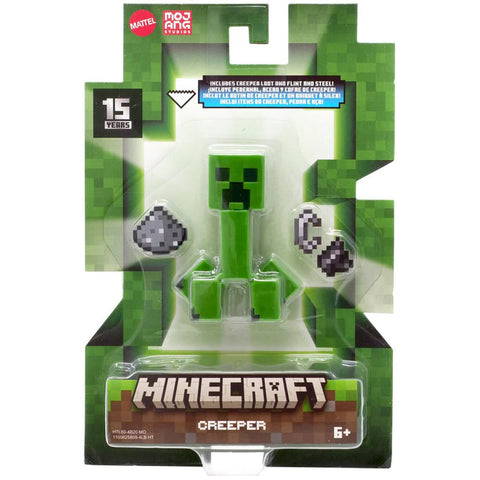 Minecraft 15th Anniversary Φιγούρα 8εκ Creeper (HTL80) - Fun Planet