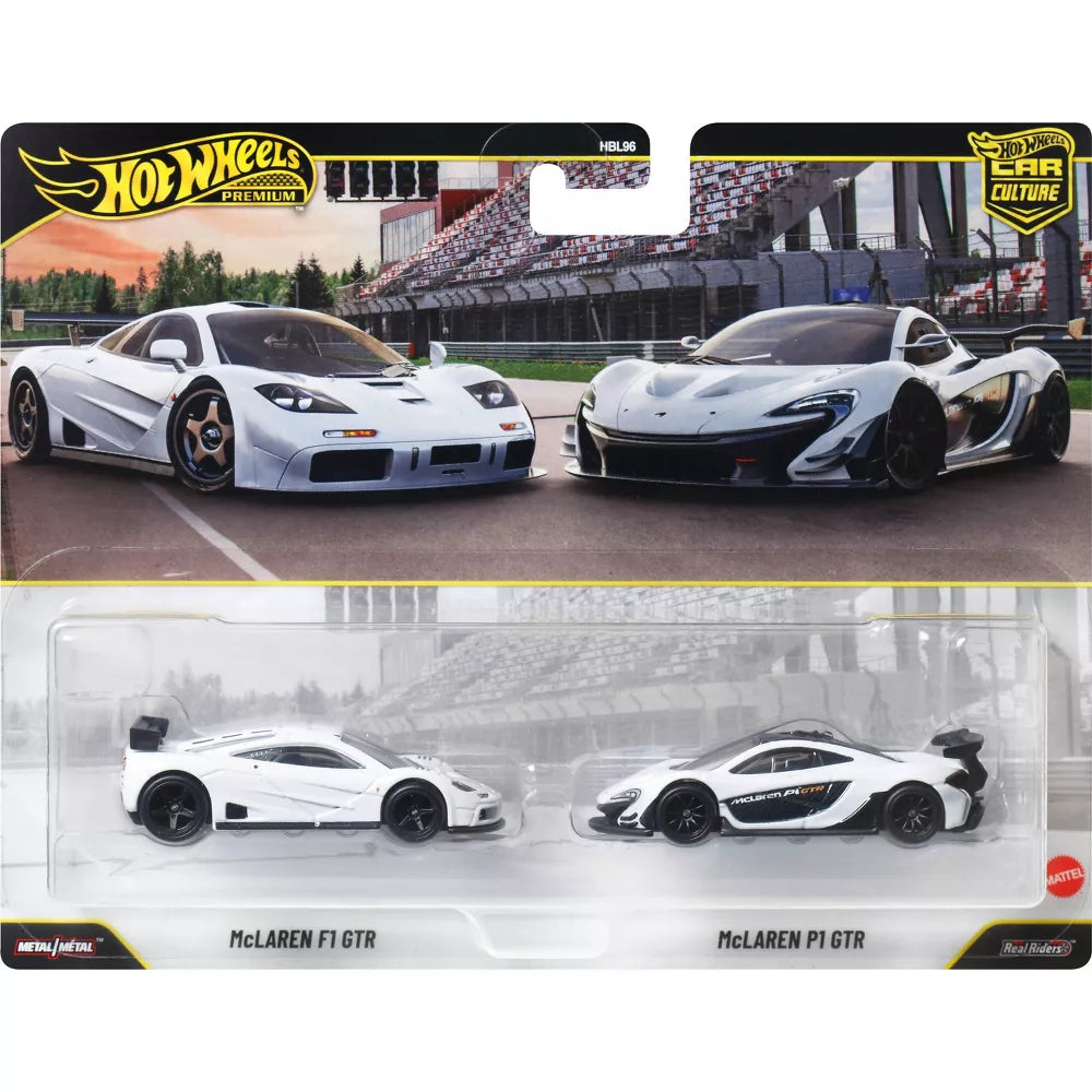Hot Wheels Premium Car Culture Set of 2 Lamborghini Countach LP5000 QV &amp; Lancia Stratos Zero (JBL02)