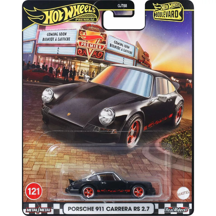 Hot Wheels Premium Boulevard Αυτοκινητάκι Συλλεκτικό Porsche 911 Carrera RS 2.7 (JBL19) - Fun Planet