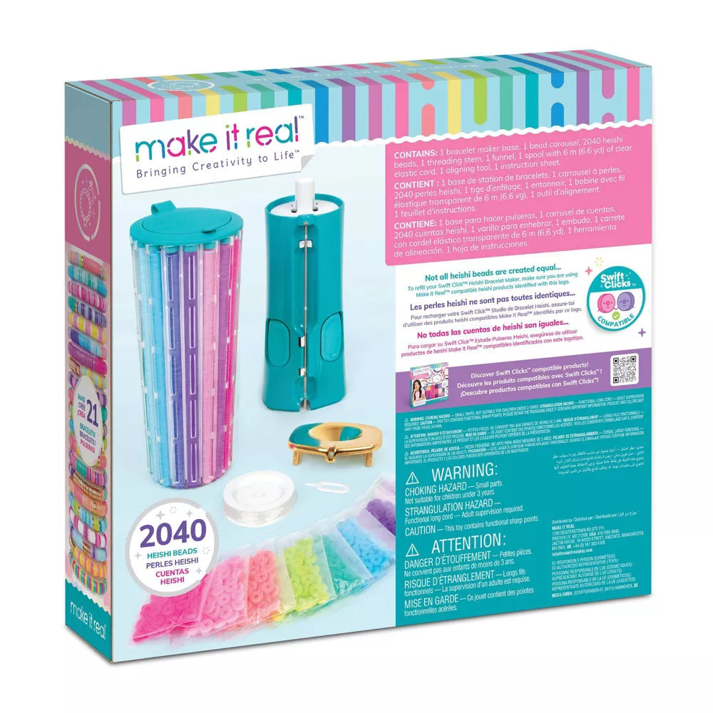 Make It Real Swift Clicks Heishi Bracelet Maker (1459) - Fun Planet