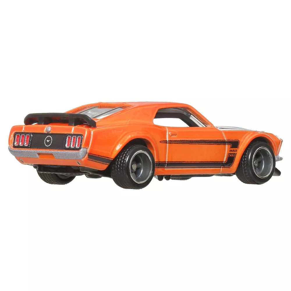 Hot Wheels Premium Boulevard Αυτοκινητάκι Συλλεκτικό '69 Ford Mustang Boss 302 (JBL20) - Fun Planet