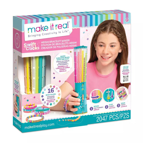Make It Real Swift Clicks Heishi Bracelet Maker (1459)