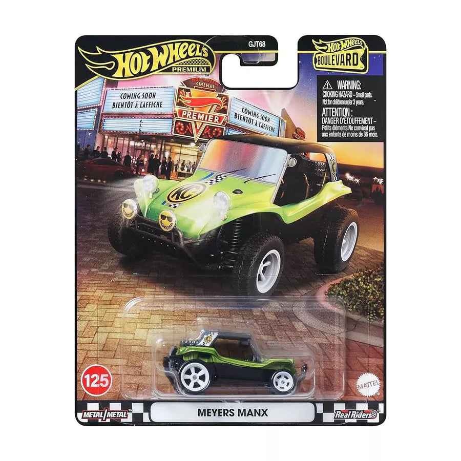 Hot Wheels Premium Boulevard Αυτοκινητάκι Συλλεκτικό Meyers Manx (JBL22) - Fun Planet