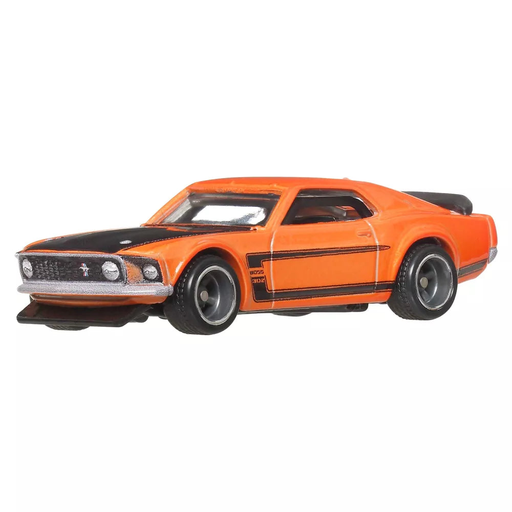 Hot Wheels Premium Boulevard Αυτοκινητάκι Συλλεκτικό '69 Ford Mustang Boss 302 (JBL20) - Fun Planet