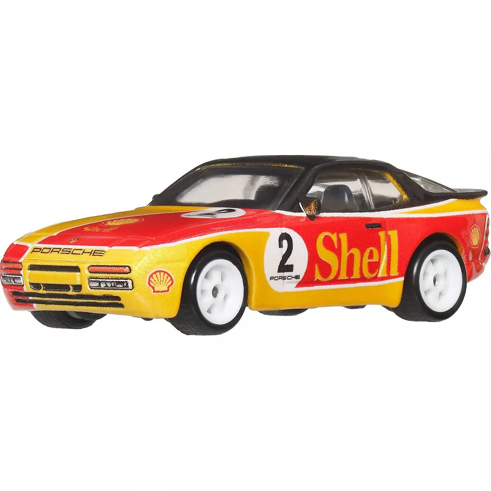 Hot Wheels Premium Νταλίκα Με Αυτοκινητάκι '89 Porsche 944 Turbo & 2008 Porsche Cayenne (JHX96)