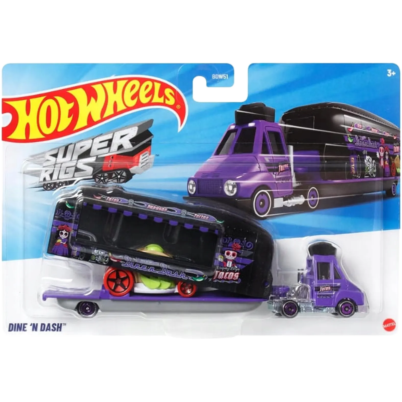 Hot Wheels Mainline Super Truck Baja Battalion (HMF94)
