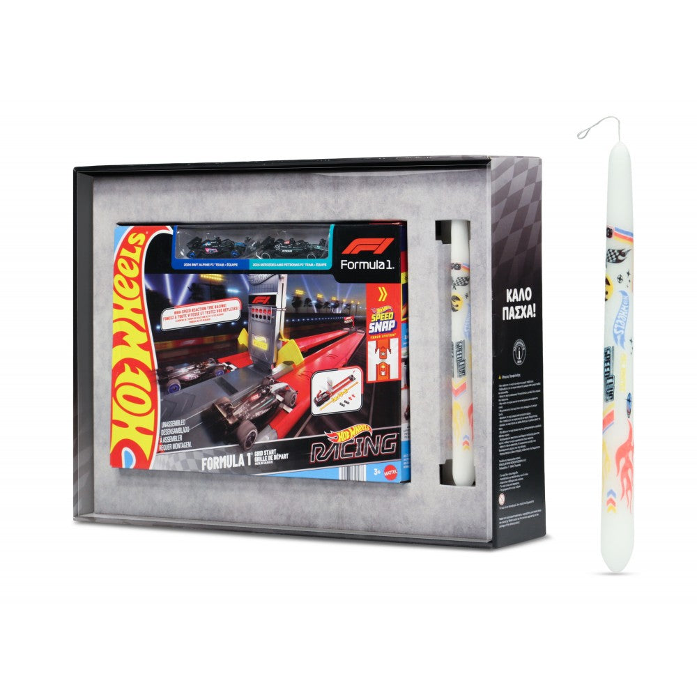 Παιχνιδολαμπάδα Hot Wheels Racing F1 Πίστα F1 (JKM88)