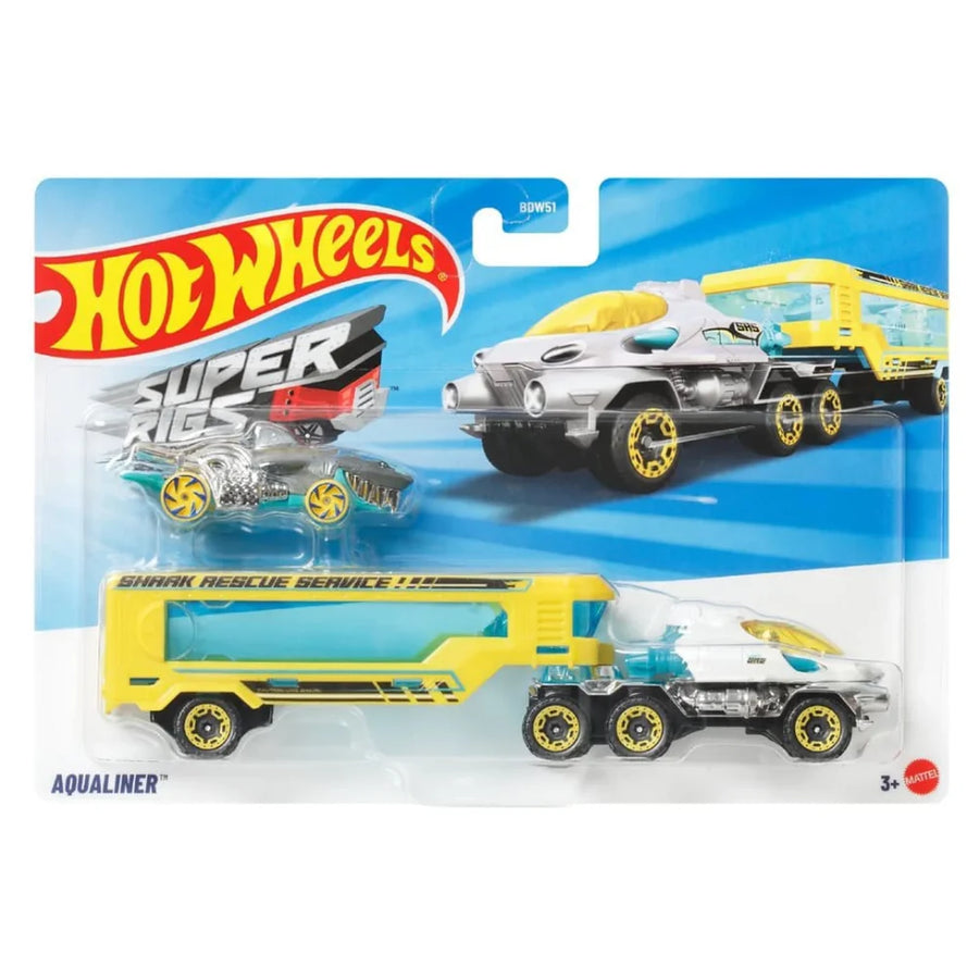 Hot Wheels Mainline Σούπερ Νταλίκα Aqualiner (JKN73)