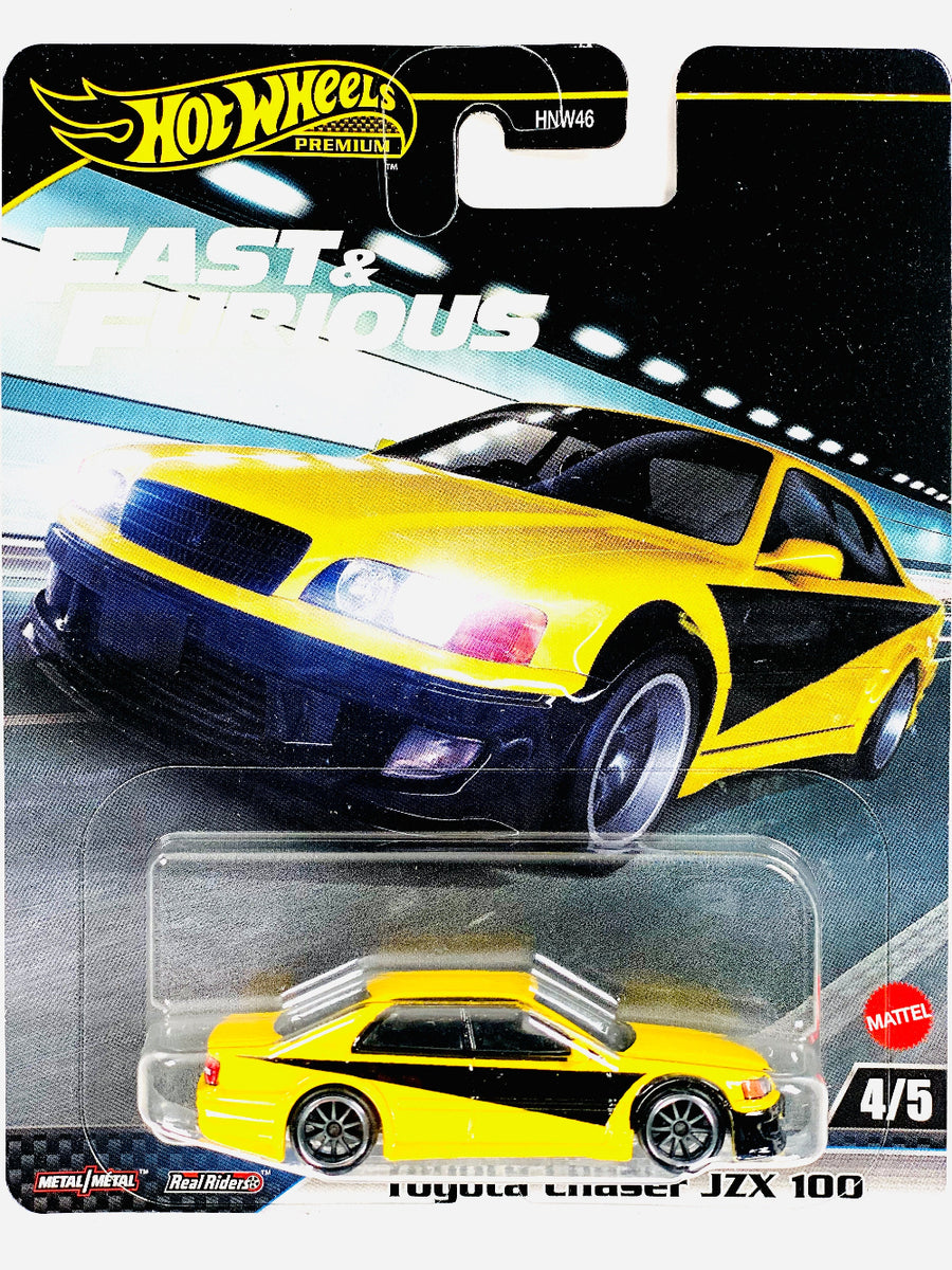Hot Wheels Premium Αυτοκινητάκια Fast & Furious Toyota Chaser JZX 100 (JBL89) - Fun Planet