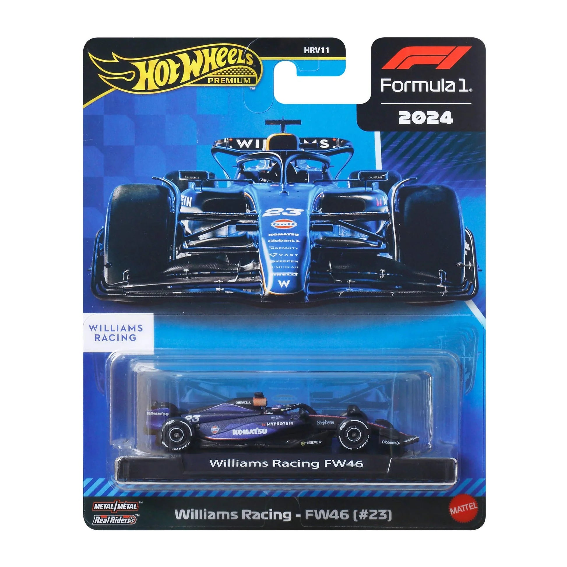 Hot Wheels Premium Formula 1 Williams Racing FW46 #23 (JBM15)