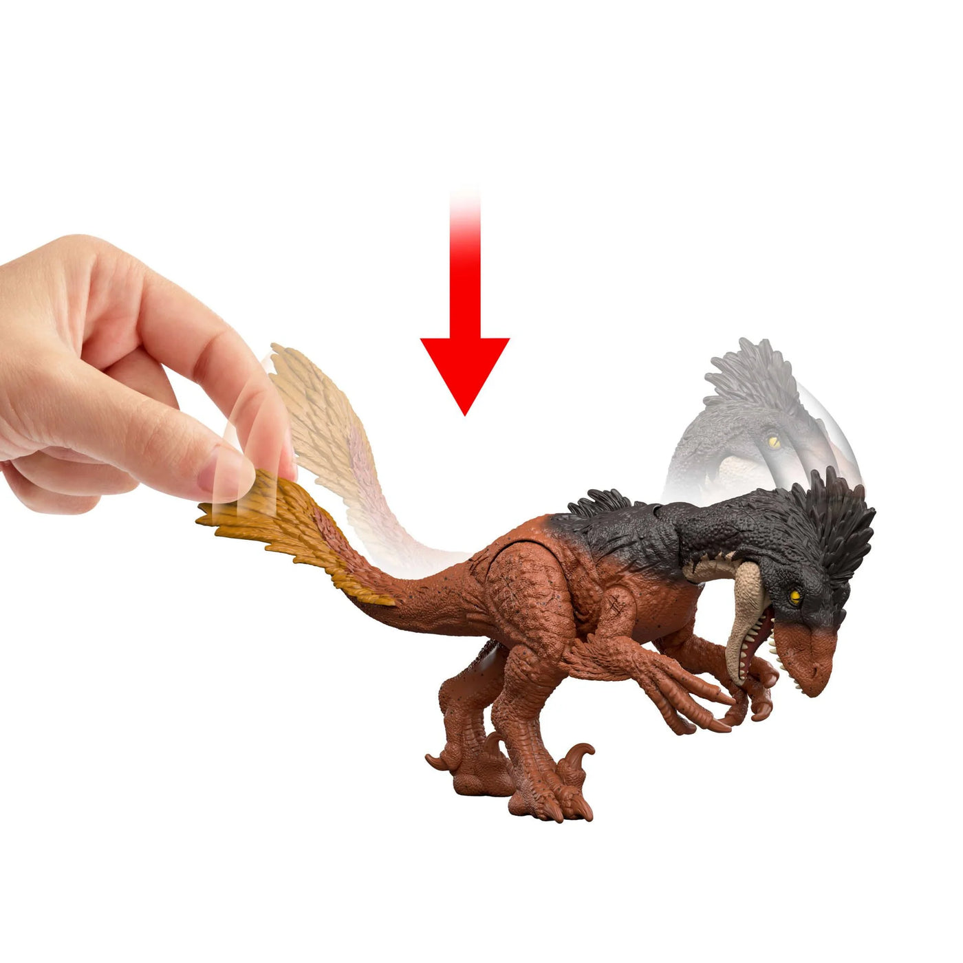 Jurassic World Rebirth Φιγούρες Δεινοσαύρων με Σπαστά Μέλη Achillobator (JGB78)
