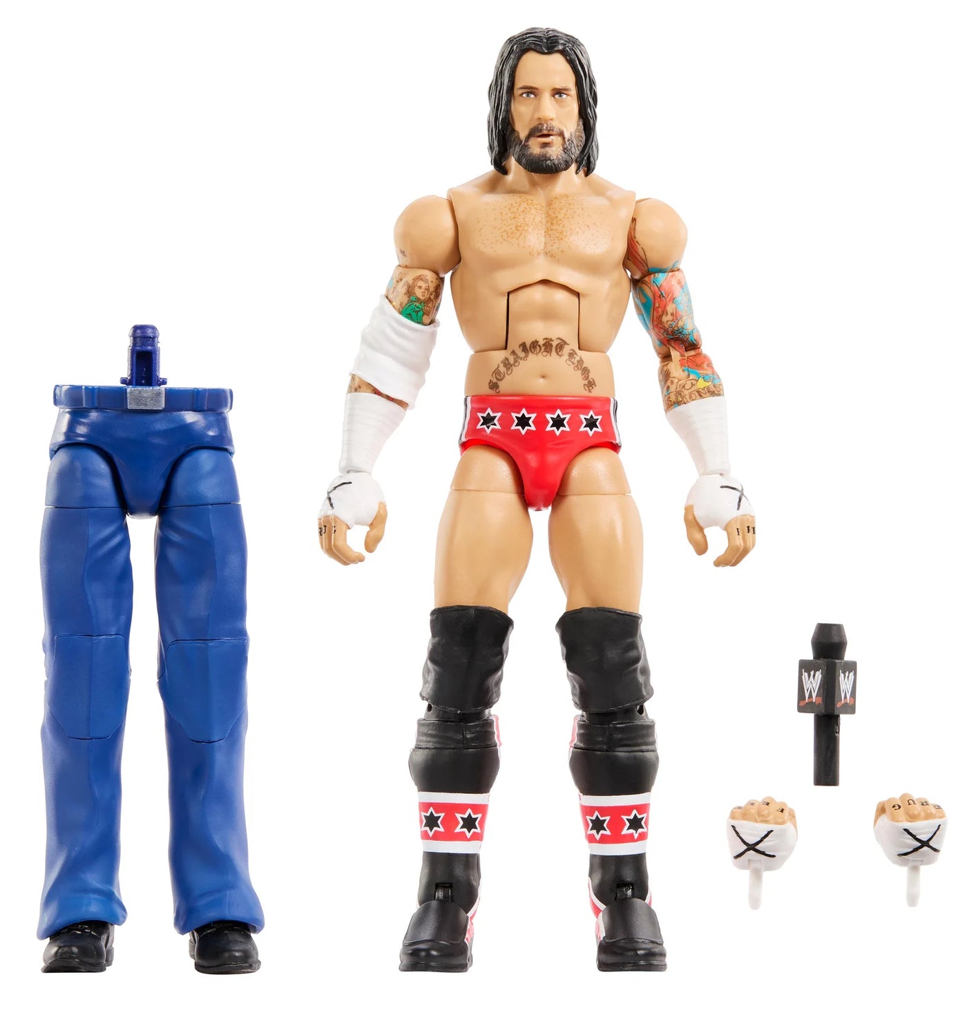 WWE Φιγούρα 17εκ Elite Collection Royal Rumble CM Punk (JHX72)
