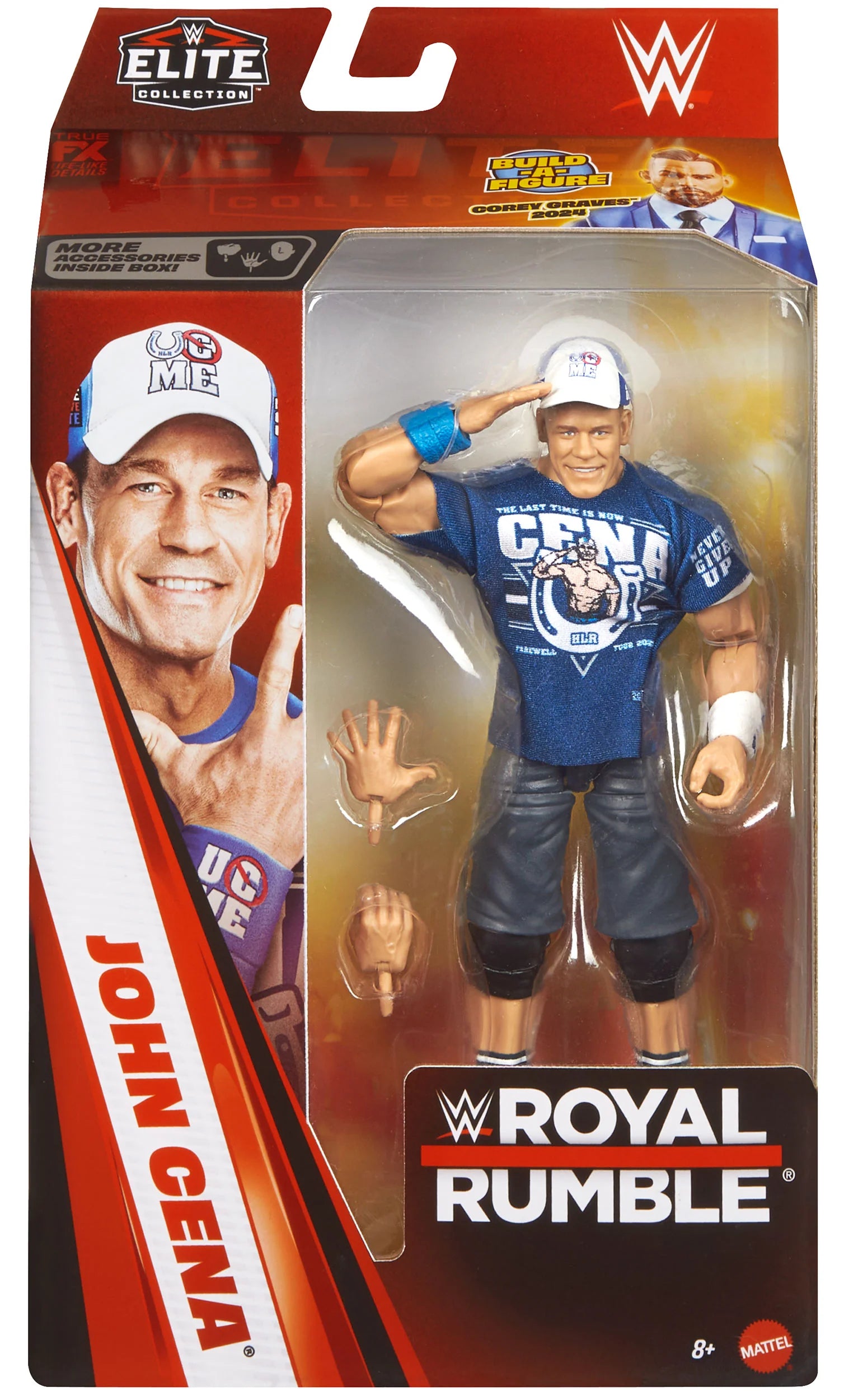 WWE Φιγούρα 17εκ Elite Collection Royal Rumble John Cena (JHX74)